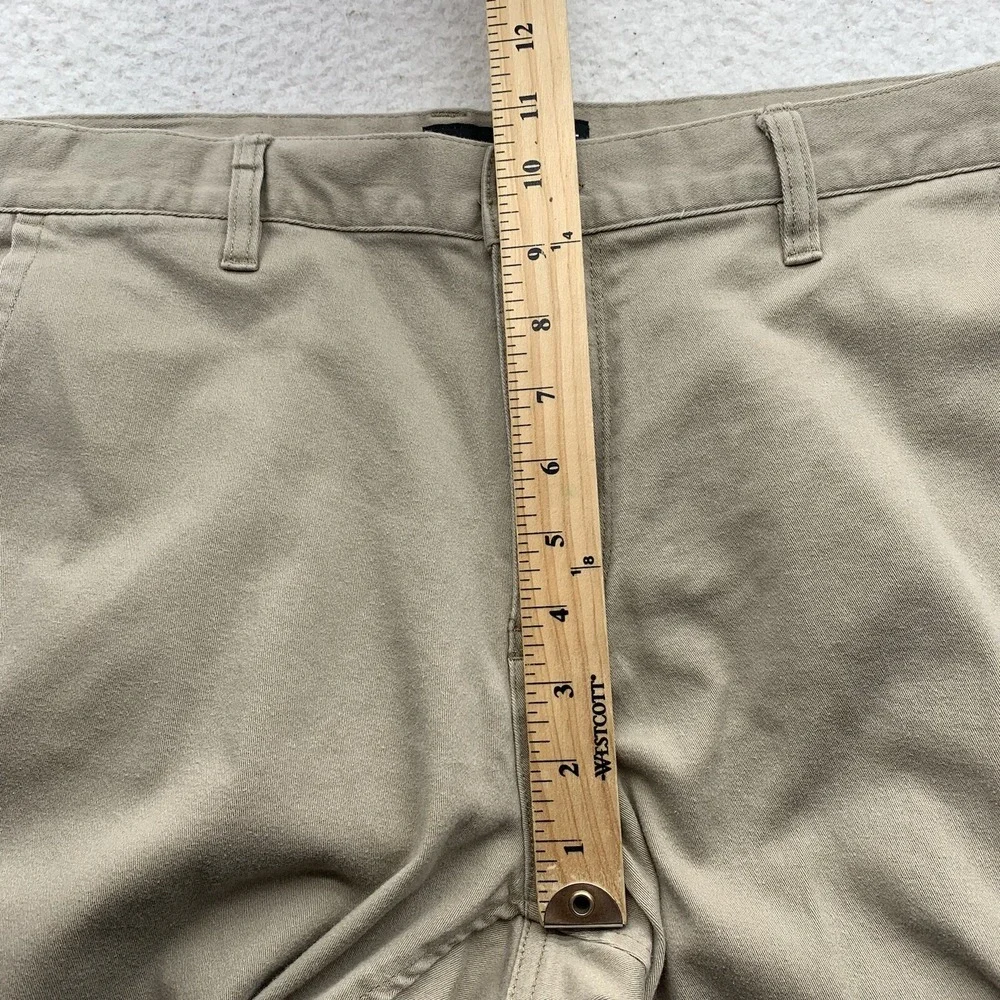 Empyre Skeletor Pants Mens 37x33 (Tag 36) Tapered Slim Stretch Khaki Beige Skate